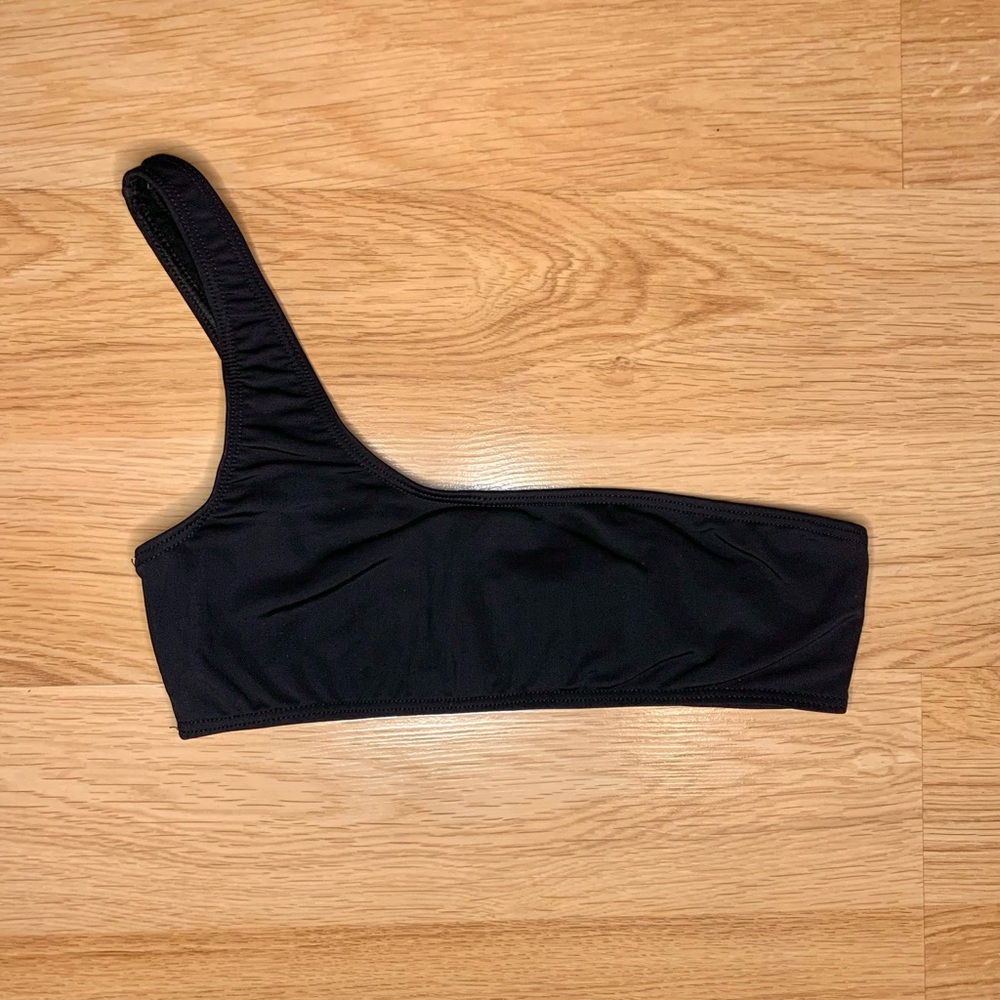 Dolls Kill Black Bralette Bikini Top Made in Spain Size XS